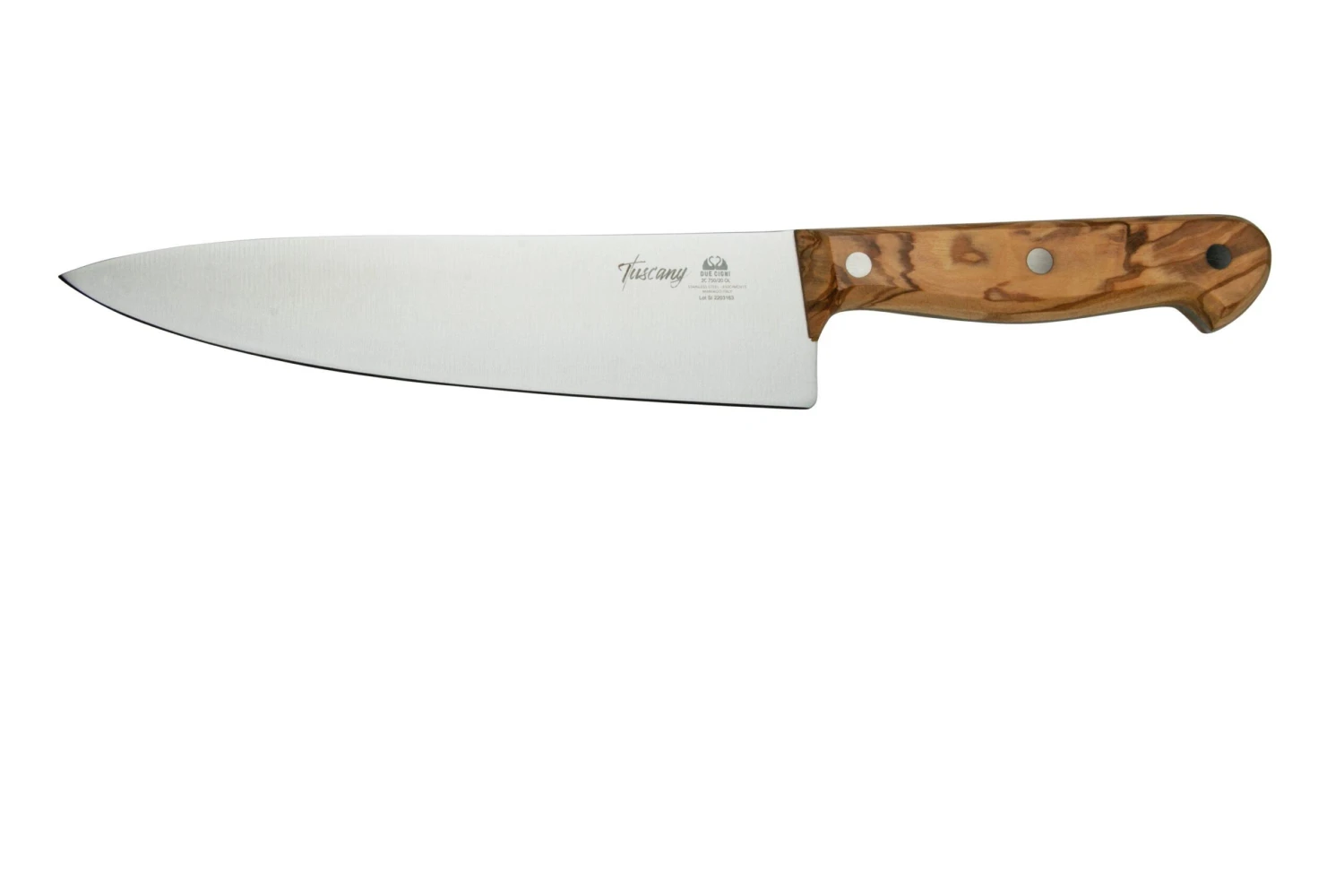 Due Cigni Tuscany 2C750-20OL Cuchillo De Chef 20 Cm Madera De Olivo 3 Due Cigni Tuscany 2C750-20OL Cuchillo De Chef 20 Cm Madera De Olivo