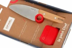 Opinel Cuchillo De Cocina Y Protector De Dedos 'Le Petit Chef' 13 Opinel Cuchillo De Cocina Y Protector De Dedos 'Le Petit Chef' -Yaxell Ventas OPT001744 07 opinel keukenmes vingerbeschermer opt001744 d7