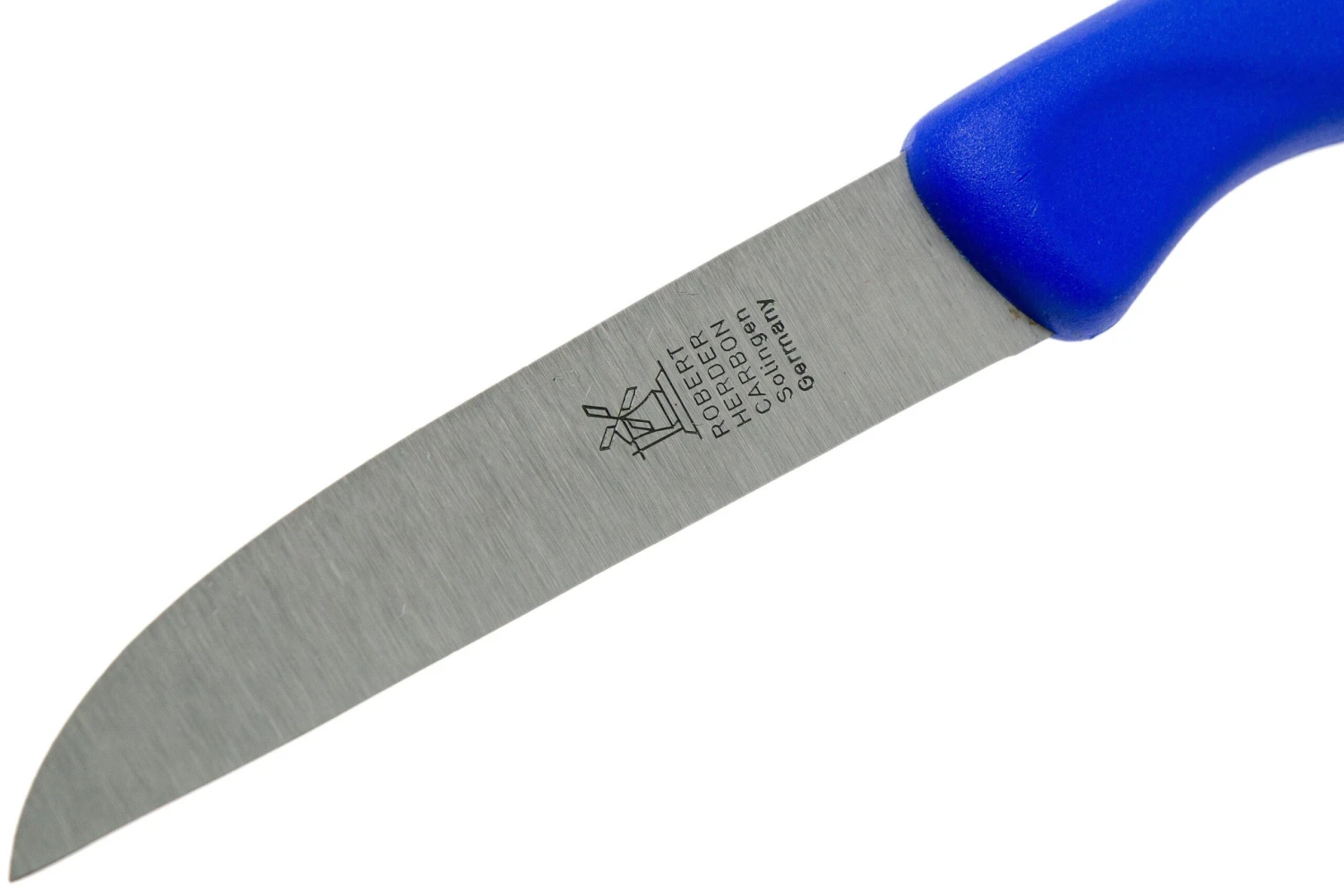 Robert Herder Cuchillo Pelador Clásico Recto De Carbono, Azul, 8.5 Cm 5 Robert Herder Cuchillo Pelador Clásico Recto De Carbono, Azul, 8.5 Cm - Imagen 3