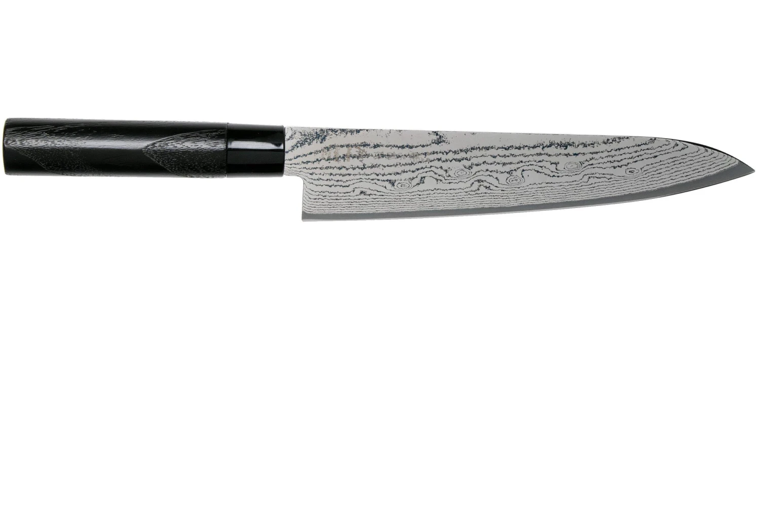 Tojiro Shippu Black Damascus Cuchillo Cocinero 24 Cm, FD-1595 4 Tojiro Shippu Black Damascus Cuchillo Cocinero 24 Cm, FD-1595 - Imagen 2