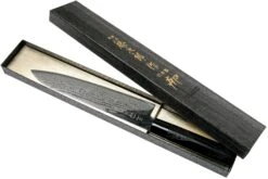 Tojiro Shippu Black Damascus Cuchillo Cocinero 24 Cm, FD-1595 17 Tojiro Shippu Black Damascus Cuchillo Cocinero 24 Cm, FD-1595 -Yaxell Ventas TJFD 1595 08 tojiro sippu black