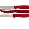 Victorinox SwissClassic Cuchillo De Verduras Rojo, Set De 3, 6.7111.31 2 Victorinox SwissClassic Cuchillo De Verduras Rojo, Set De 3, 6.7111.31 -Yaxell Ventas VT6 7111 31 01 victorinox vt6 7111 31 01