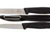 Victorinox SwissClassic Cuchillo De Verduras Negro, Set De 3, 6.7113.31 -Yaxell Ventas VT6 7113 31 01 victorinox vt6 7113 31 01