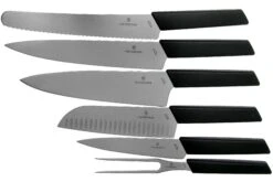 Victorinox Swiss Modern Juego De Cuchillos De 6-piezas Negro, 6.7186.63 -Yaxell Ventas VT6 7186 63 04 victorinox