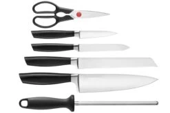 Zwilling All Star 1022596, Juego De 7 Cuchillos Con Bloque, Negro -Yaxell Ventas ZW1022596 03 zwilling