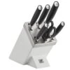 Zwilling All Star 1022776, Juego De 7 Cuchillos Con Bloque, Blanco/plateado -Yaxell Ventas ZW1022776 01 zwilling
