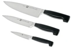 Zwilling J.A. Henckels Four Star Juego De Cuchillos, 3 Piezas 5 Zwilling J.A. Henckels Four Star Juego De Cuchillos, 3 Piezas -Yaxell Ventas ZW35048 000 02 zwilling fourstar 35048 messenset 3delig d2